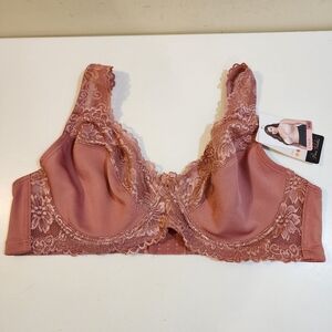 Rina Valentina Terracota Underwired Bra size 40D NWT